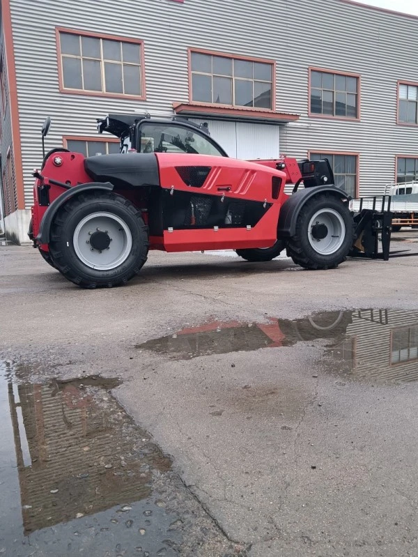 12m telescopic handler side view
