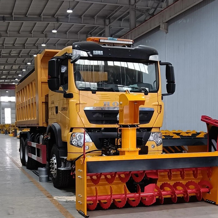 Large Double Auger Snow Blower